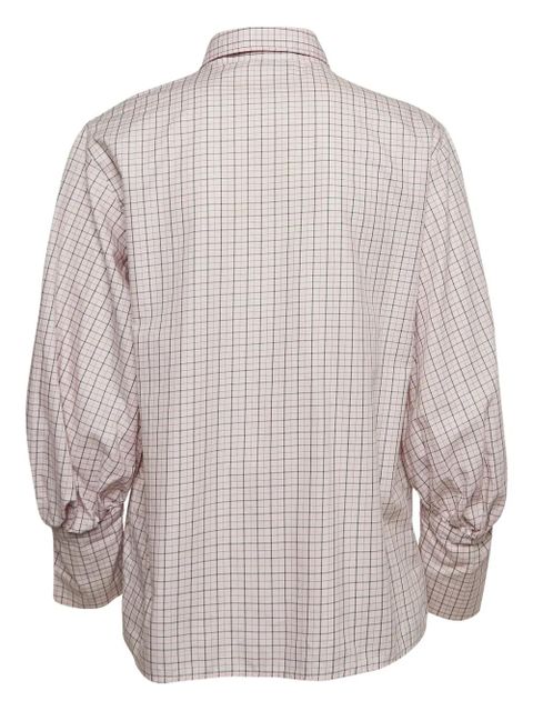 SANDRO checked shirt - Pink - zdjęcie produktu nr 2