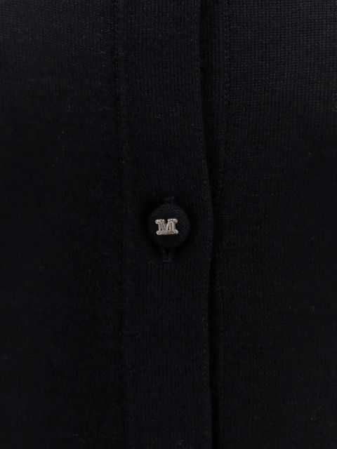 Max Mara Romania button virgin wool cardigan - Blue