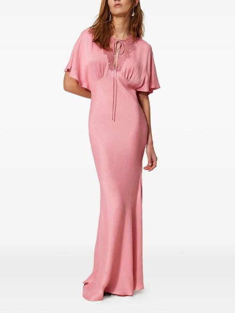 TWINSET short-sleeve maxi dress - Pink - zdjęcie produktu nr 2