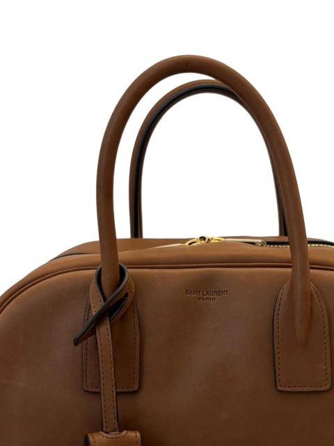 Saint Laurent medium Boston tote bag - Brown - zdjęcie produktu nr 2