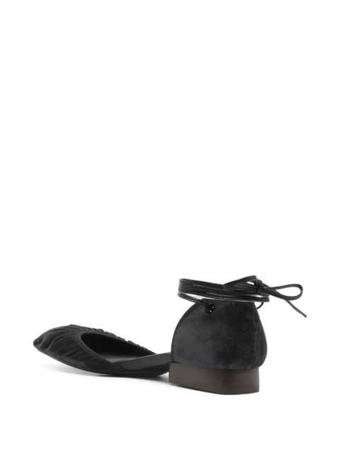 LEMAIRE Micro ballet flats - Black