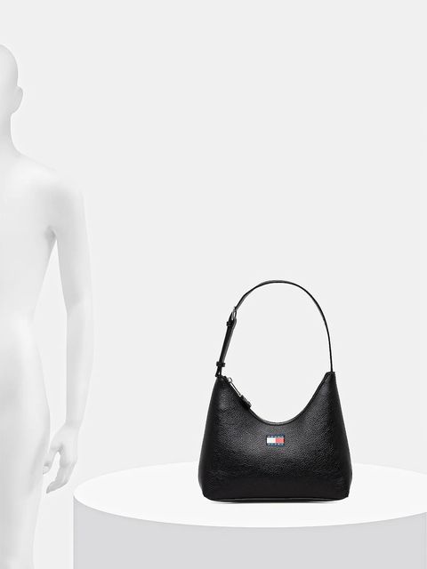 Tommy Jeans torebka kolor czarny AW0AW17548