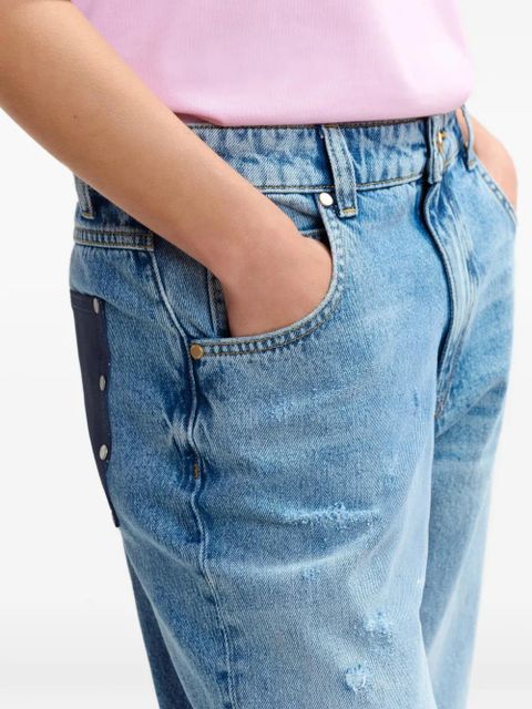 Essentiel Antwerp studded-pocket jeans - Blue