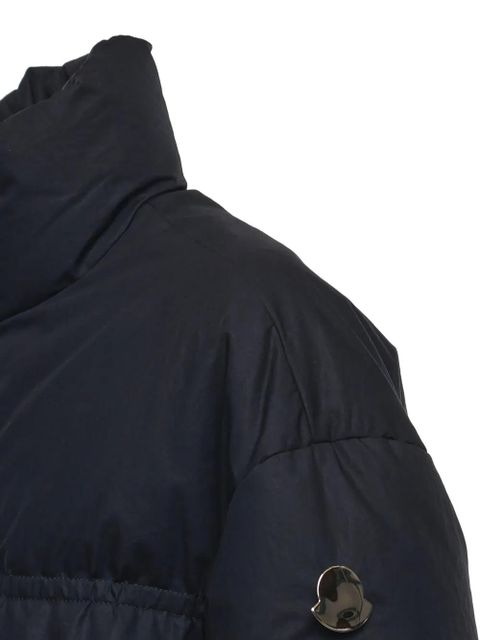 Moncler x Jil Sander logo-detail quilted jacket - Black