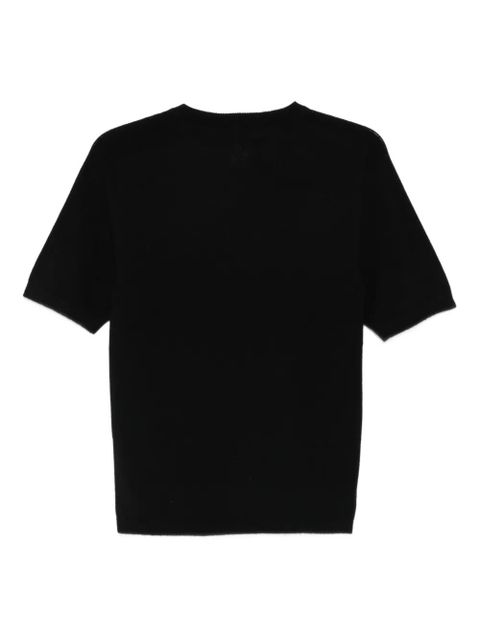 Alysi girocollo short-sleeve T-shirt - Black - zdjęcie produktu nr 2