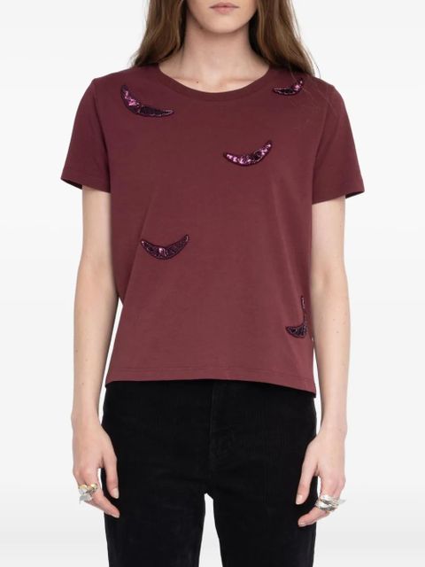 Zadig&Voltaire Alys T-shirt - Red - zdjęcie produktu nr 2