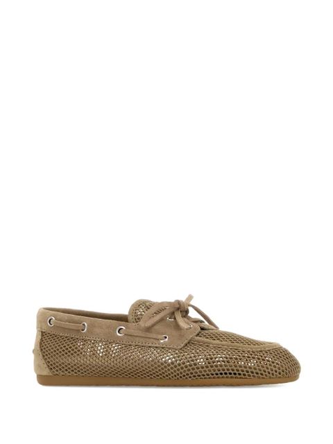 Miu Miu mesh boat shoes - Neutrals - zdjęcie produktu nr 2