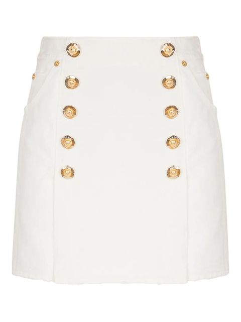 Balmain canvas skirt - White - zdjęcie produktu nr 1