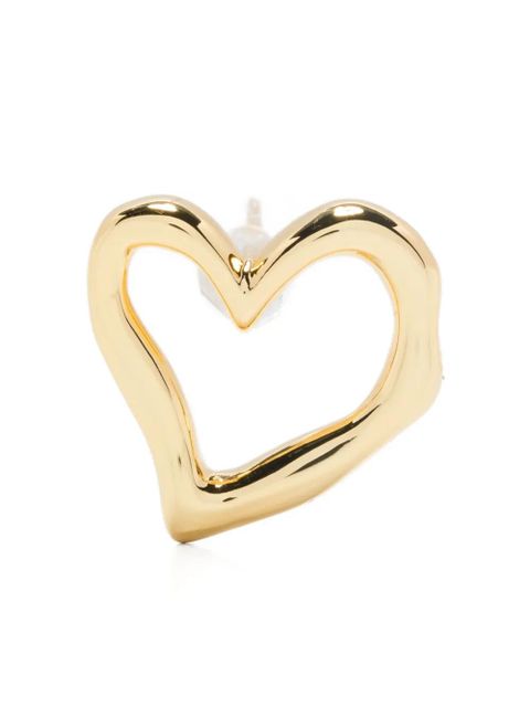 Maje heart-shaped earrings - Gold