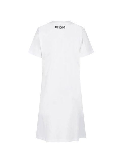 Moschino Smiley print A-line midi dress - White - zdjęcie produktu nr 2