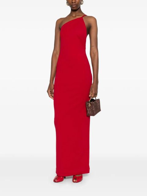 Solace London Alexandra one-shoulder maxi dress - Red - zdjęcie produktu nr 2