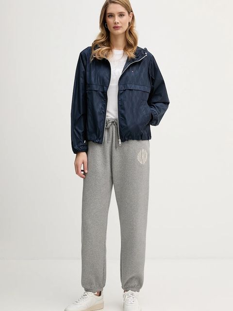 Tommy Hilfiger kurtka kolor granatowy przejściowa WW0WW48001 - zdjęcie produktu nr 2