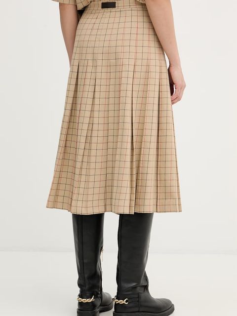 Barbour spódnica bawełniana Hollington - zdjęcie produktu nr 2