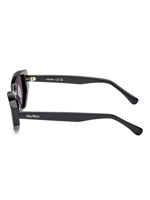 Max Mara Eyewear geometric-frame sunglasses - Black - zdjęcie produktu nr 2