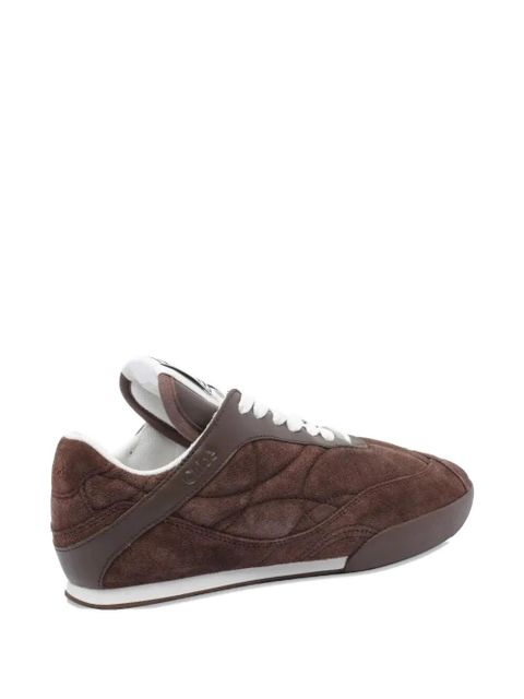 Chloé Kick suede sneakers - Brown
