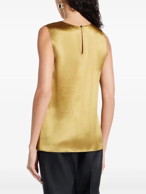 TOM FORD satin blouse - Gold