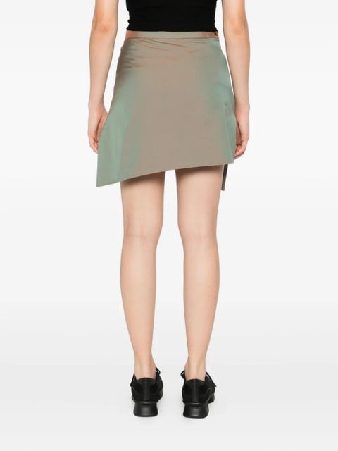 Vivienne Westwood Infinity asymmetric mini skirt - Green
