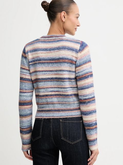 Pepe Jeans sweter z domieszką wełny damski kolor niebieski PL7000057