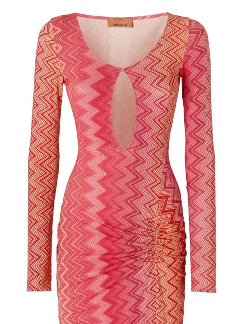Missoni zigzag beach dress - Red - zdjęcie produktu nr 2