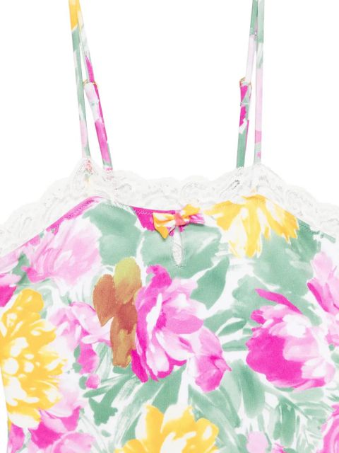 Chloé floral-print swimsuit - Pink