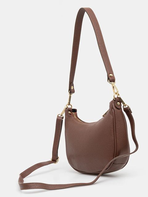 Answear.LAB torebka skórzana kolor brązowy - zdjęcie produktu nr 2