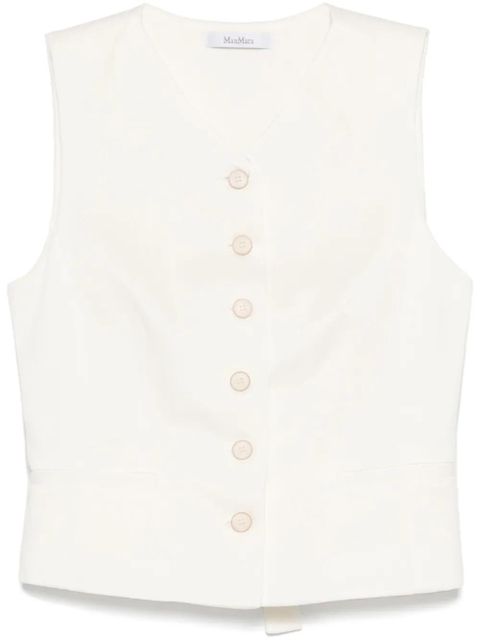 Max Mara Mirella waistcoat - White - zdjęcie produktu nr 1
