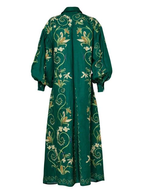 Agua By Agua Bendita Taos Esmeralda shirt - Blue - zdjęcie produktu nr 2