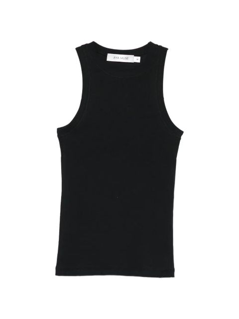 Aya Muse crew-neck tank top - Black - zdjęcie produktu nr 1