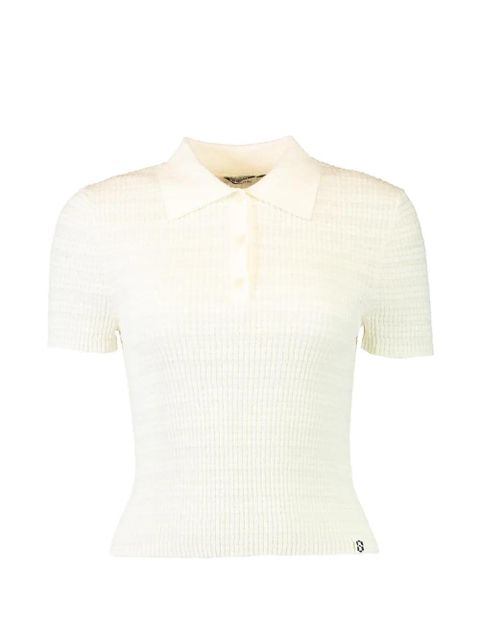 Simkhai Averie knitted polo shirt - Neutrals - zdjęcie produktu nr 1