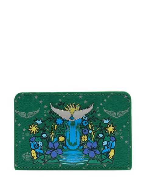 Zadig&Voltaire ZV Pass monogram wallet - Green - zdjęcie produktu nr 1