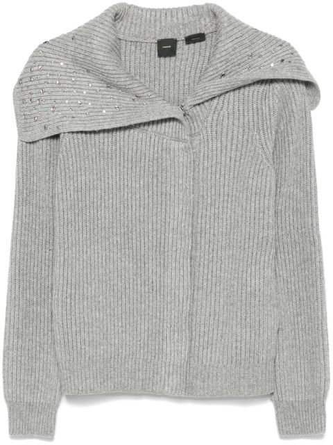 PINKO Ashera cardigan - Grey - zdjęcie produktu nr 1