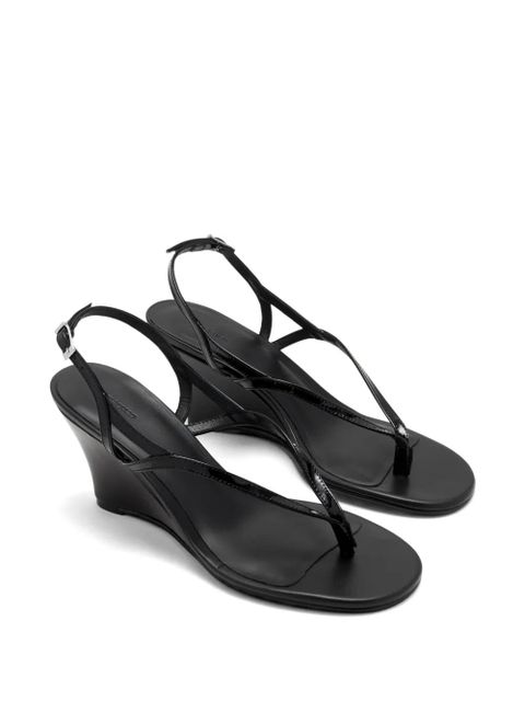 Gimaguas 75mm leather heeled sandals - Black - zdjęcie produktu nr 2