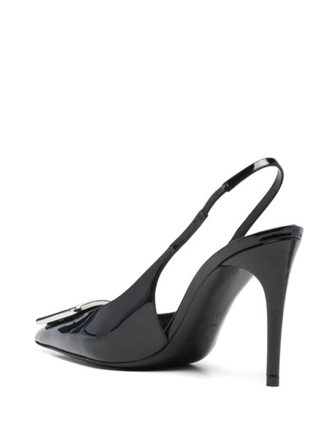 Saint Laurent Avenue 95mm slingback pumps - Black