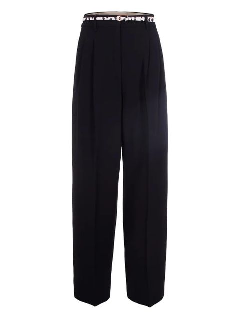 Max Mara belted trousers - Black - zdjęcie produktu nr 1