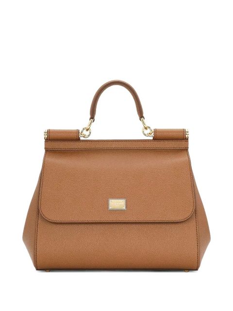 Dolce & Gabbana large Sicily tote bag - Brown - zdjęcie produktu nr 1