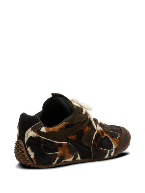 Axel Arigato Slow animal-pattern sneakers - Brown