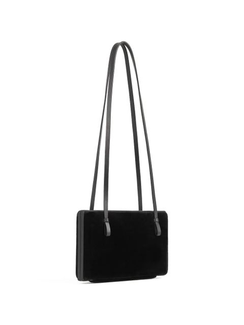 TOTEME magnetic closure shoulder bag - Black