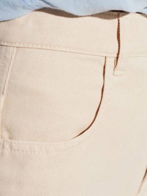 ISABEL MARANT button-fastening slit skirt - Neutrals