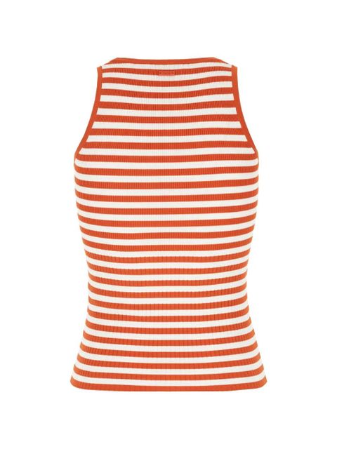 Max Mara Ghiro striped ribbed-knit top - Orange - zdjęcie produktu nr 2