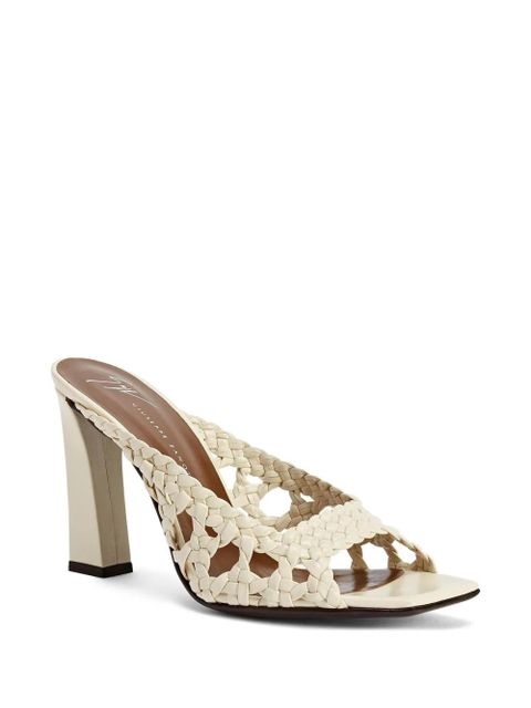 Giuseppe Zanotti 90mm Mya sandals - White