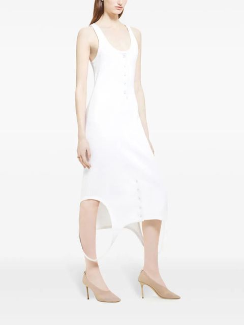 Courrèges Reversed dress - White