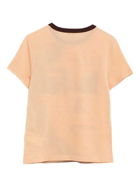 Chloé graphic-print T-Shirt - Orange - zdjęcie produktu nr 2