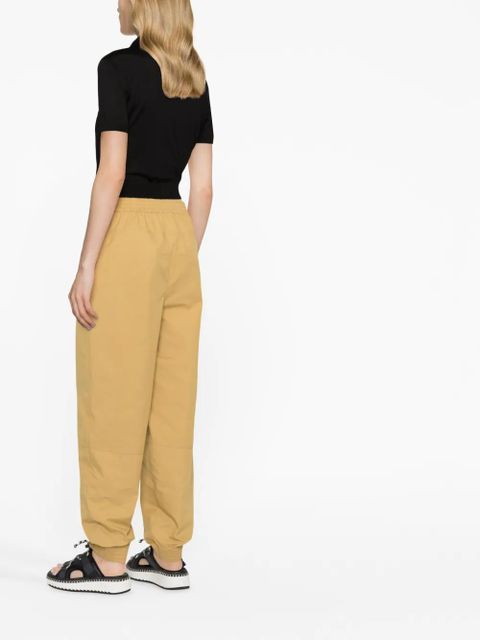 LOEWE elasticated-waist track pants - Yellow