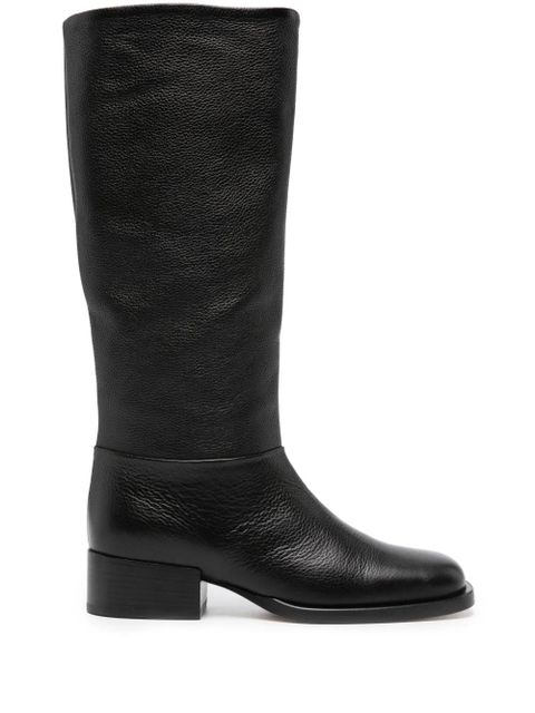 Dear Frances smooth-grain leather boots - Black - zdjęcie produktu nr 1