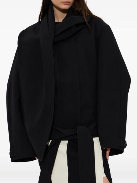 ENTIRE STUDIOS belted jacket - Black