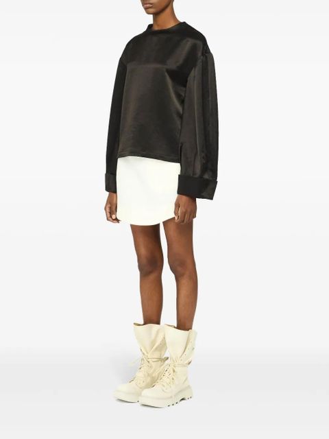 JW Anderson turn-up cuffs blouse - Black - zdjęcie produktu nr 2