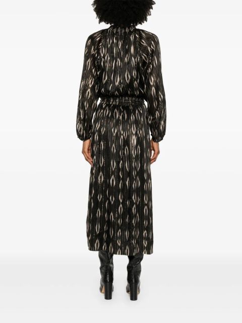 ISABEL MARANT Sana midi dress - Black