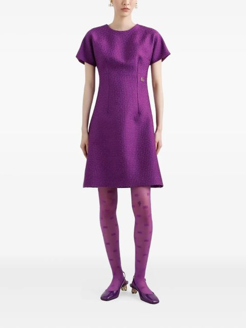 Dolce & Gabbana DNA textured dress - Purple - zdjęcie produktu nr 2