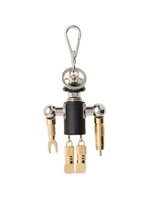Prada robot charm key ring - Black - zdjęcie produktu nr 2