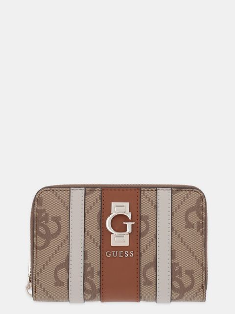 Guess portfel ERENIA damski kolor beżowy SWSO78 38140 - zdjęcie produktu nr 1